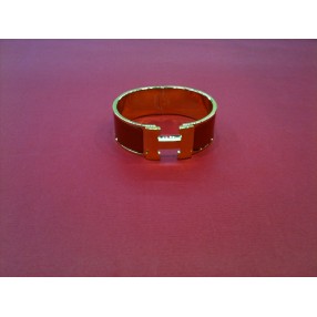 Bracelet Hermès Clic-Clac  H rouge