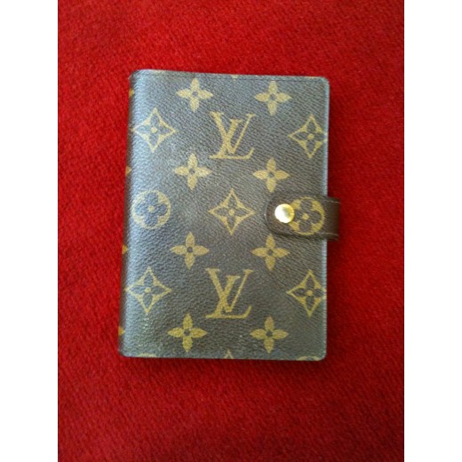 Couverture Agenda PM  Louis Vuitton en toile monogram.