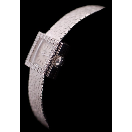 Montre OMEGA Or blanc et Diamants