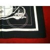 Châle Hermès Ex-Libris en cachemire et  soie