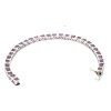 bracelet saphirs roses