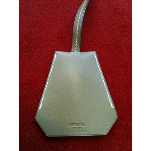 Ceinture Hermès Clochette en cuir étoupe