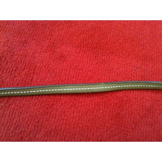Ceinture Hermès Clochette en cuir étoupe