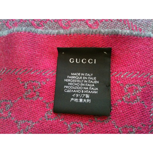 Echarpe Gucci Logo en laine