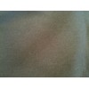 Cape Hermès en cachemire gris et franges en cuir