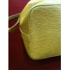 Sac Louis Vuitton Noé  en cuir épi jaune