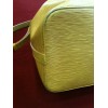 Sac Louis Vuitton Noé  en cuir épi jaune