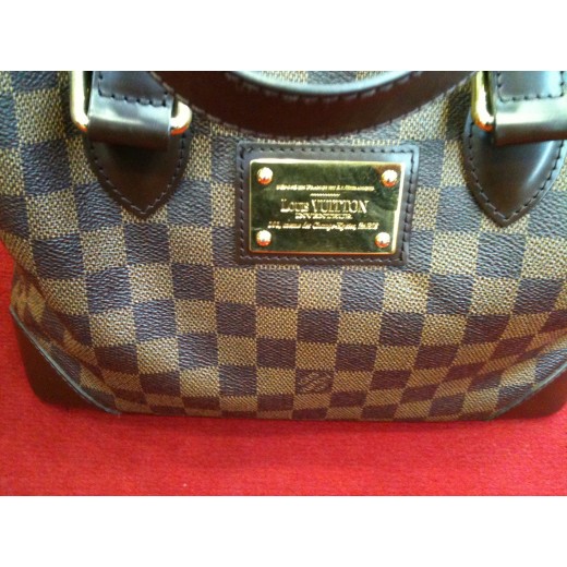 Sac Louis Vuitton Hampstead en toile damier ébène