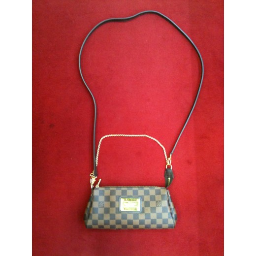 Pochette Louis Vuitton Eva en toile damier