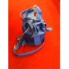 Sac Lancel Premier Flirt en cuir bleu