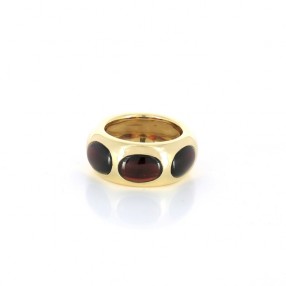 bague Pomellato trois grenats