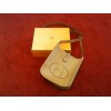Pochette Hermès evelyne en cuir gold