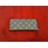 Portefeuille Louis Vuitton Clémence en toile monogram