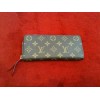 Portefeuille Louis Vuitton Clémence en toile monogram