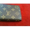 Portefeuille Louis Vuitton Clémence en toile monogram