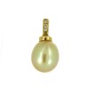 pendentif perle Gold