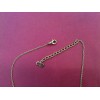 Collier Dior en plaqué or