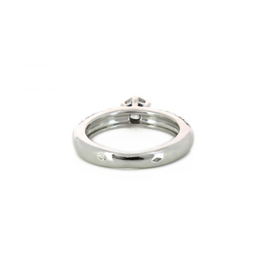 Bague diamants et or blanc