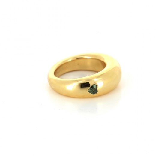 Bague Chaumet Anneau Coeur en Peridot