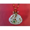 Collier ancien en jade et corail