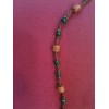 Collier ancien en jade et corail