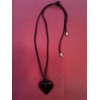 Pendentif Baccarat Coeur en cristal rouge