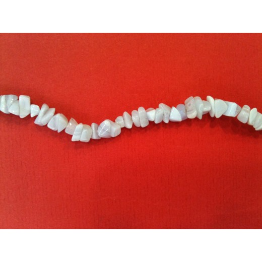 Collier en calcédoine