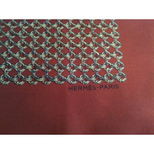 Pochette Hermès en soie