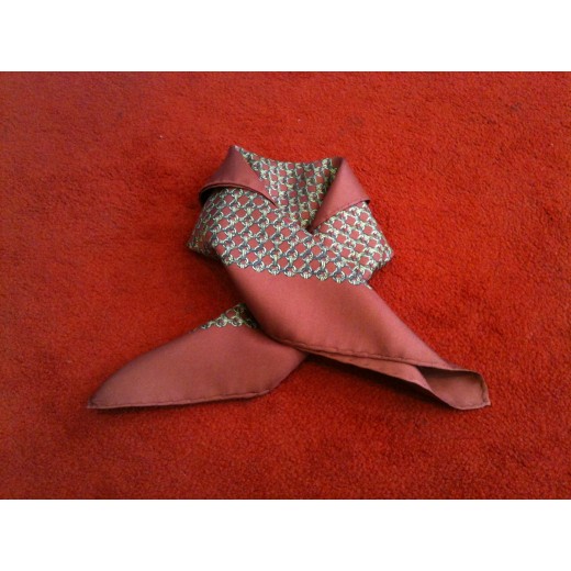Pochette Hermès en soie