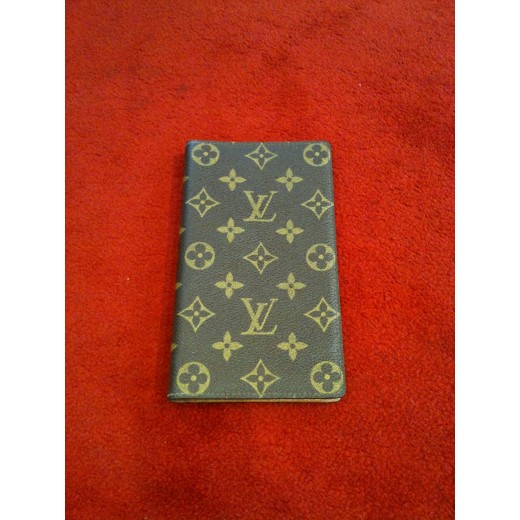 Porte-chéquier Louis Vuitton en toile monogram