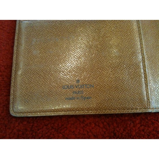 Porte-chéquier Louis Vuitton en toile monogram