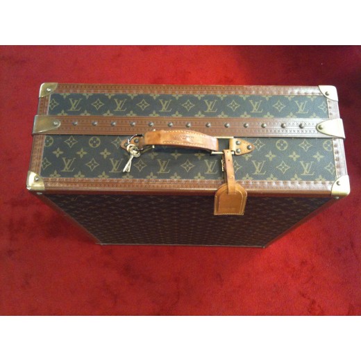 Valise à chaussures Louis Vuitton Geminé en toile monogram