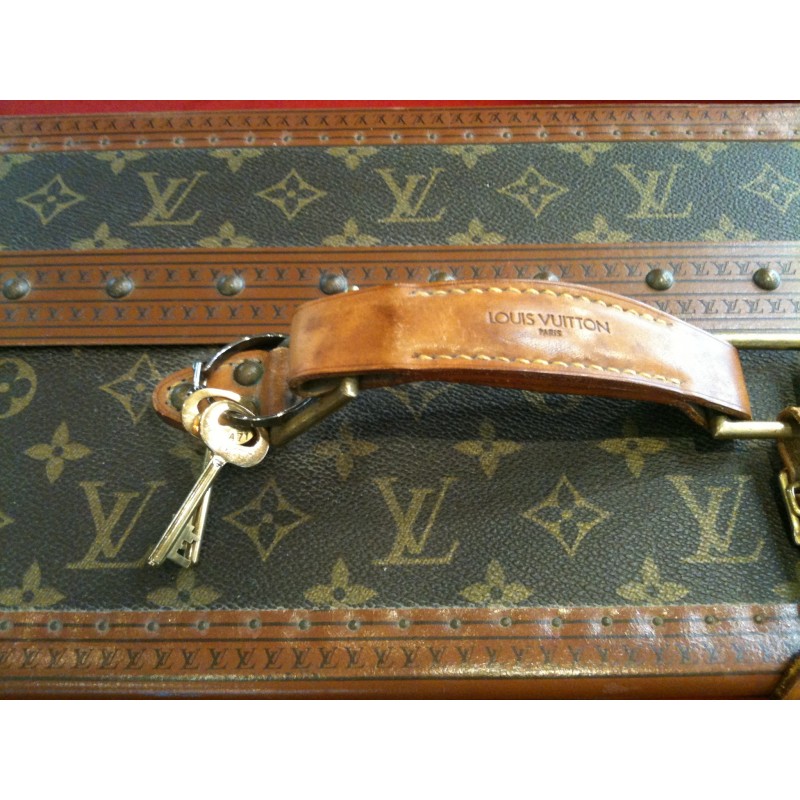 Valise vintage Louis Vuitton en toile monogramme, Paris