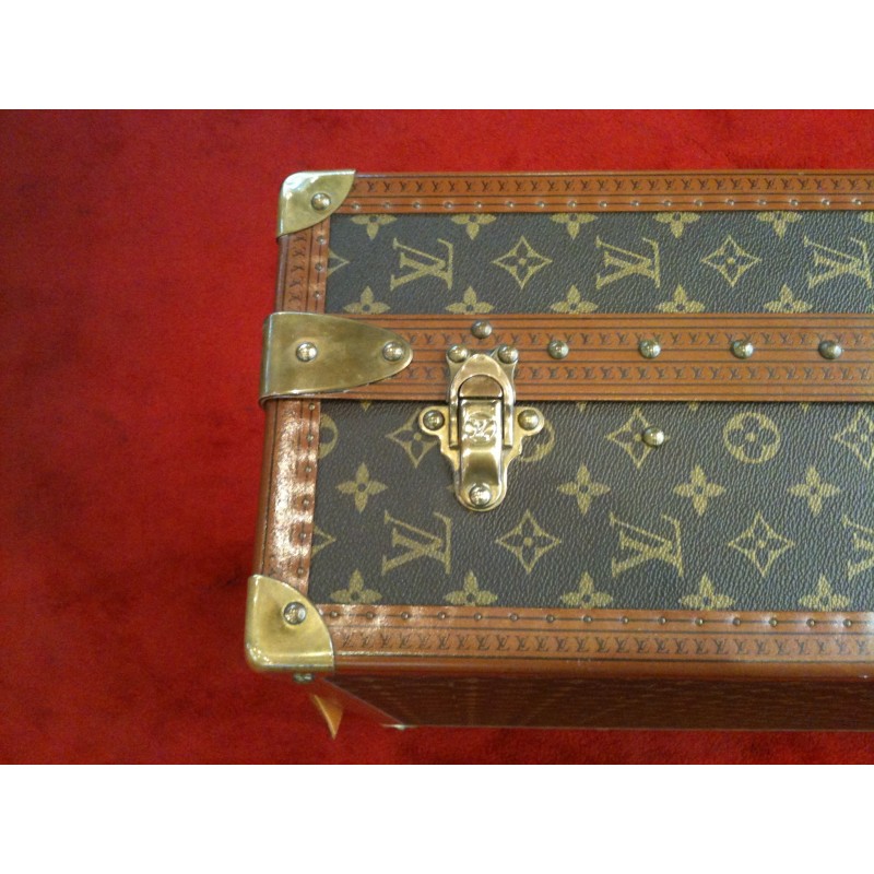 Valise à chaussures Louis Vuitton Geminé en toile monogram