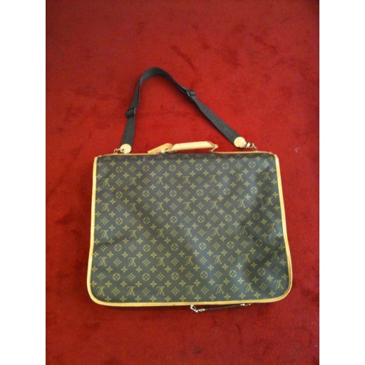 Housse porte habits LOUIS VUITTON en toile Monogram - VALOIS