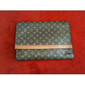 Pochette Louis Vuitton Enveloppe en toile monogram