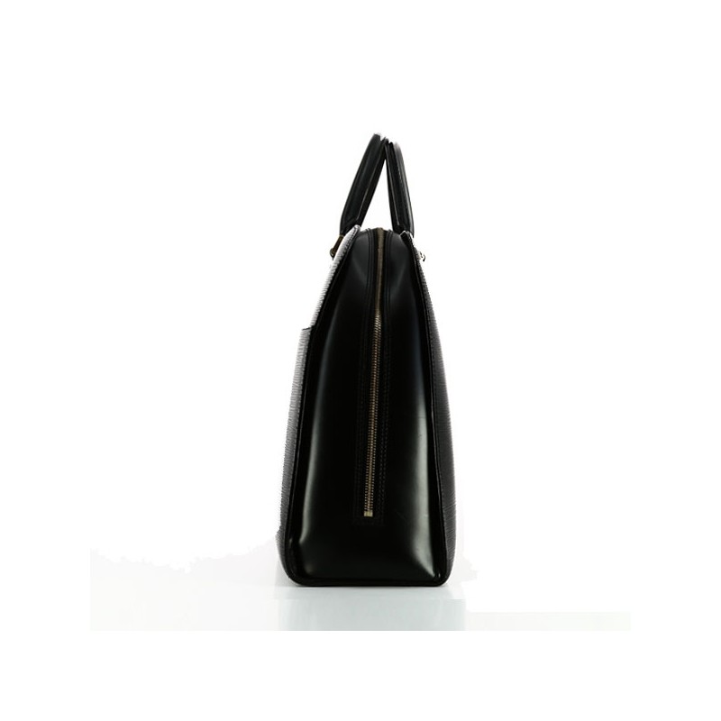 Louis Vuitton Louis Vuitton Sorbonne Black Epi Leather Large Hand Bag