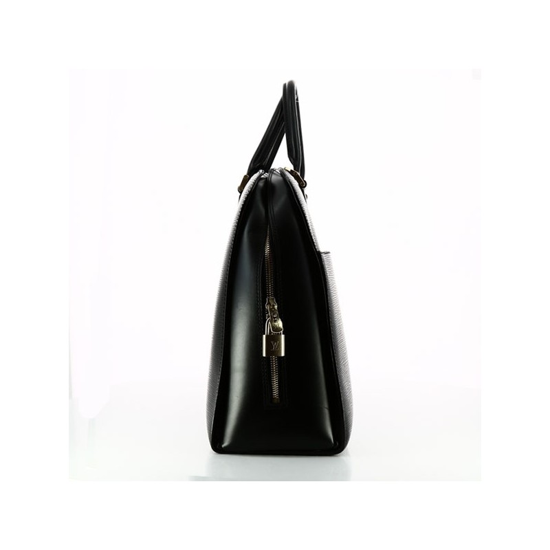 Louis Vuitton Vintage - Epi Sorbonne Bag - Black - Leather and Epi