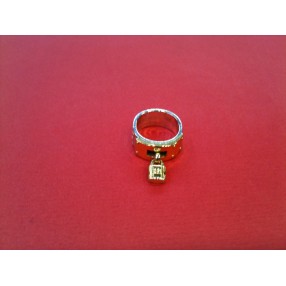 Bague Hermès Kelly en argent