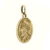 Médaille religieuse en or 18 k