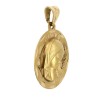 Médaille religieuse en or jaune 18 k