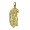 Pendentif religieux Christ en or jaune 18 k