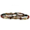 Collier long en agate