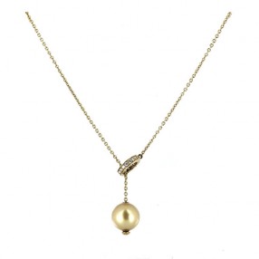 Collier Mikimoto avec Perle de Culture Gold 