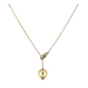 Collier Mikimoto avec Perle de Culture Gold 