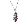 Pendentif Rubis et Chaine en Or 