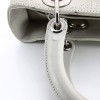 Sac Christian Dior Lady Dior en cuir gris perle