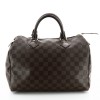 Sac Louis Vuitton Speedy 30 en toile damier ébène