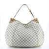 Sac Louis Vuitton Galliera GM en toile damier azur