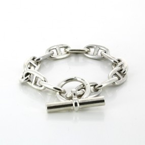 Bracelet Hermès Chaîne d'Ancre en argent